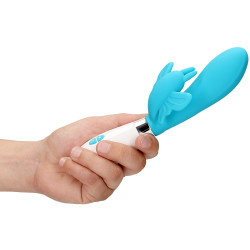 Luminous Vibro Rabbit Alexios 21cm Bleu